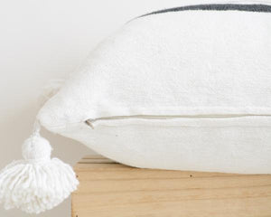 Pom Pom Stripped Pillow