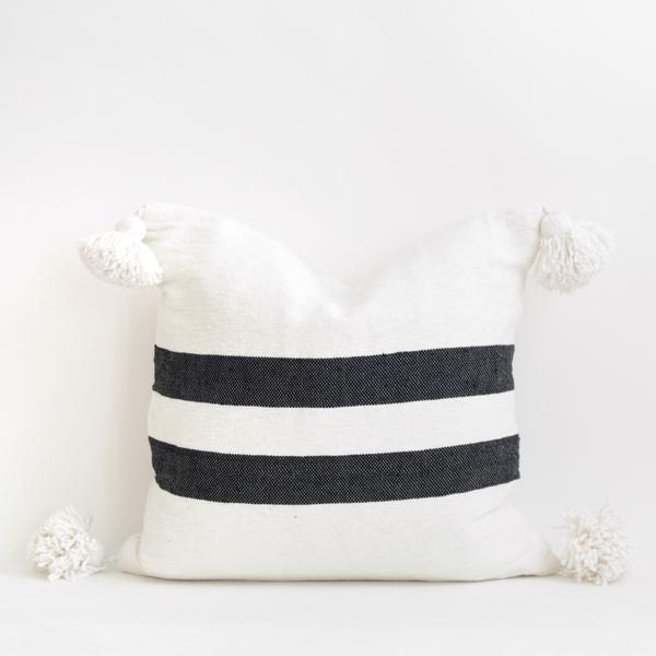 Pom Pom Stripped Pillow